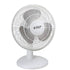 Beyond Breeze 12" White Oscillating Desk Fan