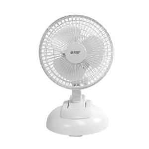 Beyond Breeze 6" White Clip Desk Fan