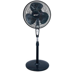 Beyond Breeze 18" Black Oscillating Pedestal Fan