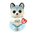 Ty Beanie Bellies Thunder Blue Husky