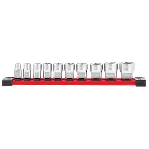 Milwaukee 10-Piece 3/8" SAE Sockets Set