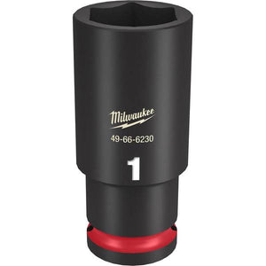 Milwaukee 1/2" Drive 1" Deep 6 Point Socket