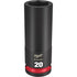 Milwaukee 1/2" Drive 20MM Deep 6 Point Socket