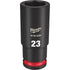 Milwaukee 1/2" Drive 21MM Deep 6 Point Socket