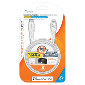 Power Up 4' MFI C94 8-pin Braided Cable