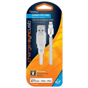 Power Up 6' MFI Apple 8-pin Cable