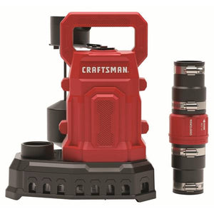 Craftsman 1/3 HP Automatic Submersible Sump Pump with Vertical Float Switch