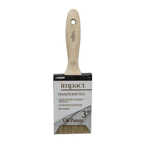 Linzer 3" White Chinese Bristle Brush