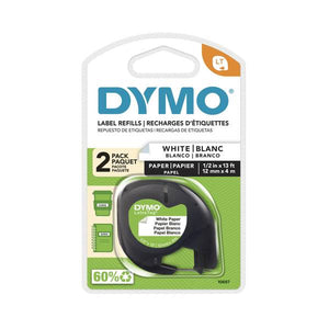 DYMO 2-Pack Pearl White Refill Paper