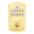 Kwikset Traditional Smartcode Lock Brass