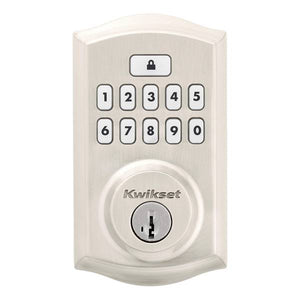 Kwikset Satin Nickel Traditional Style Electronic Keypad