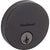 Kwikset Matte Black Finish Uptown Deadbolt with Round Rose