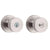 Kwikset Satin Nickel Pismo Entry Kob with Round Rose