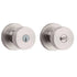 Kwikset Satin Nickel Pismo Entry Kob with Round Rose