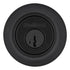 Kwikset Matte Black Single Cylinder Deadbolt