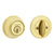 Kwikset Brass Single Cylinder Deadbolt
