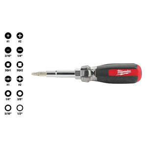Milwaukee 13-in-1 Cushion-Grip Screwdriver with ECX