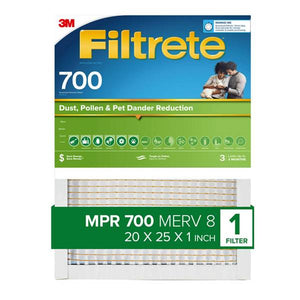 Filtrete 20" x 25" x 1" MPR 700 Dust Air Filter