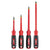 Milwaukee 4-Piece 1000V Insulated Screwdriver Set with Square Recess