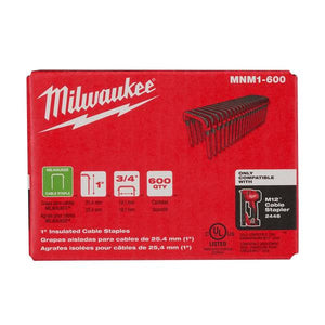 Milwaukee 1" Insulated Cable Staples