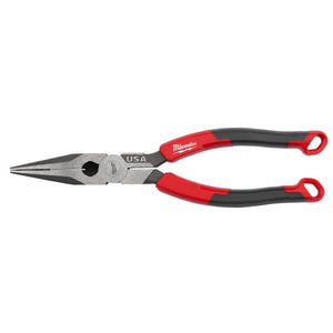 Milwaukee 8" Long Nose Comfort Grip Pliers