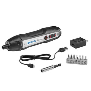 Dremel Cordless 4V USB Rechargeable Electric Screwdriver