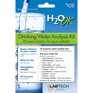 H2O Ok Drinking Water Analysis Test Kit