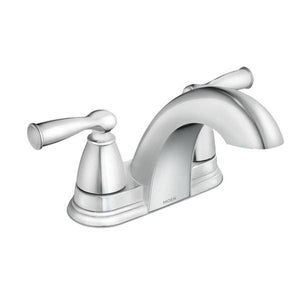 Moen Chrome Banbury Low-Handle Low Arc Bathroom Faucet
