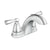 Moen Chrome Banbury Low-Handle Low Arc Bathroom Faucet