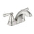 Moen Spot Resist Nickel Banbury Two-Handle Low Arc Bathroom Faucet
