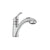 Moen Spot Resist Nickel Renzo Pull Out Kitchen Faucet