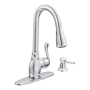 Moen Chrome Annabelle Pull Down Kitchen Faucet