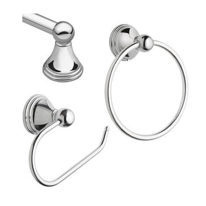 Moen Chrome Preston 3-Piece Accessory Kit