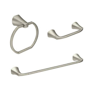 Moen 3-Piece Brushed Nickel Lindor Accessory Kit