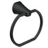 Moen Matte Black Lindor Towel Ring
