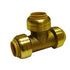 JMF 3/8" x 3/8" x 3/8" Push Fitting Tee