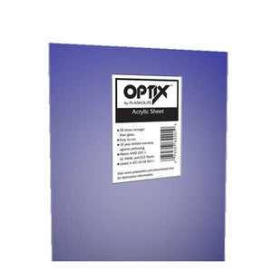 Optix by Plaskolite 100 Clear Acrylic Sheet