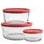 Anchor Hocking 6-Piece Classic Glass Food Storage Container Set