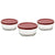 Anchor Hocking 6-Piece Glass Storage Container Set