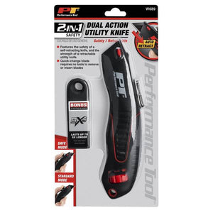 Performance Tool BX5 Dual Safety Utility Knife