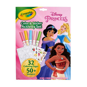 Crayola Disney Princesses Color and Sticker Activity Set