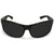 Crossfire Shiny Black Frame Smoke Lens CK7 Premium Safety Eyewear