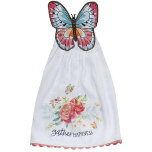 Kay Dee Designs Garden Butterfly Tie Towel