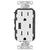 Leviton Decora 5.1A 5V White Type A/Type C USB Charging Outlet