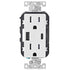 Leviton Decora 5.1A 5V White Type A/Type C USB Charging Outlet