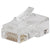 Klein Tools 10-Pack Pass-Thru Modular Data Plugs RJ45-CAT6