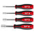 Milwaukee 4-Piece SAE HollowCore Nut Driver Set