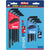 Eklind 22-Piece Hex-L Combination Key Set with Molded Holder