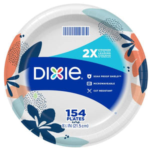 Dixie 154-Count 8.5" Every Day Plates
