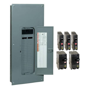 Square D 200 Amp 42-Space 52-Circuit Indoor Main Breaker Neutral Load Center
